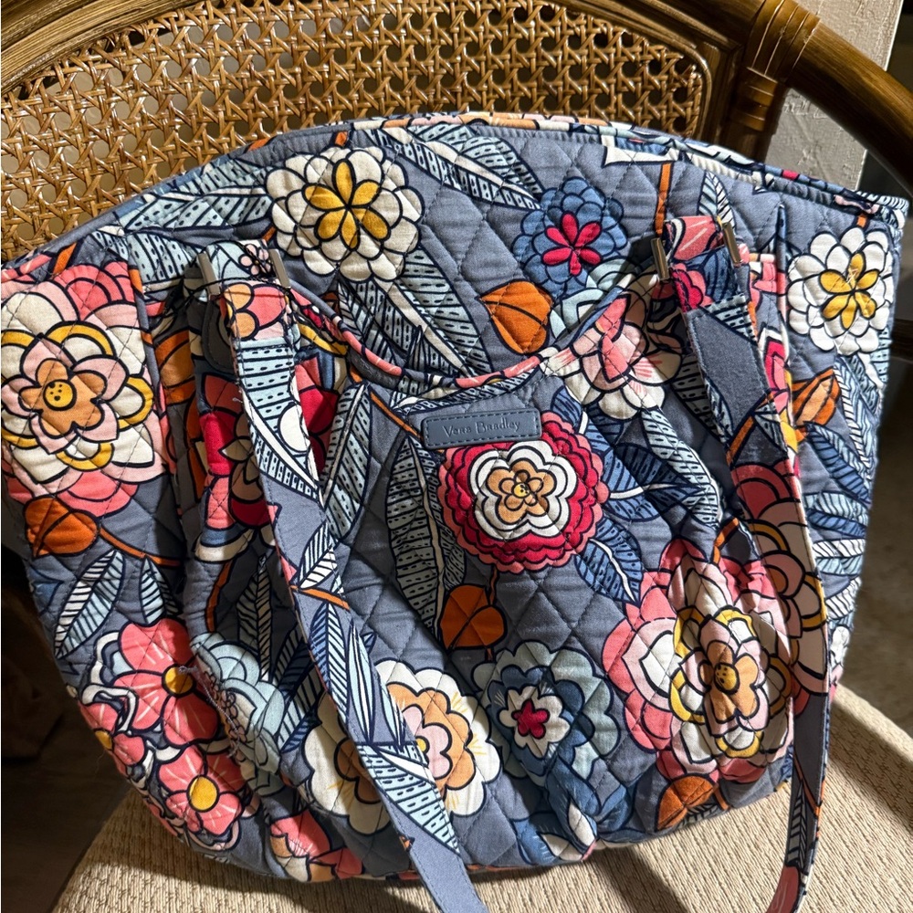 Vera Bradley Floral Quilted Insulated Bag